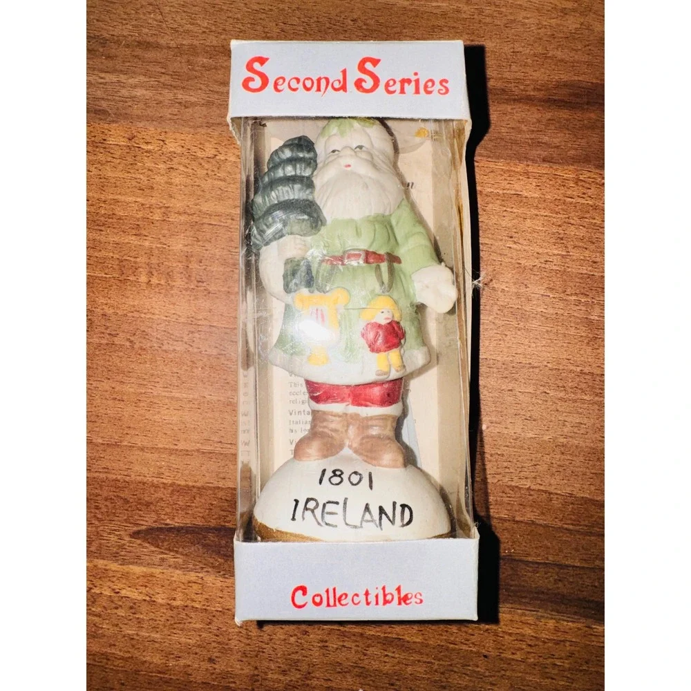 Vintage Liberty Bell Christmas 1801 Ireland Santa Figurine Second Series 59020